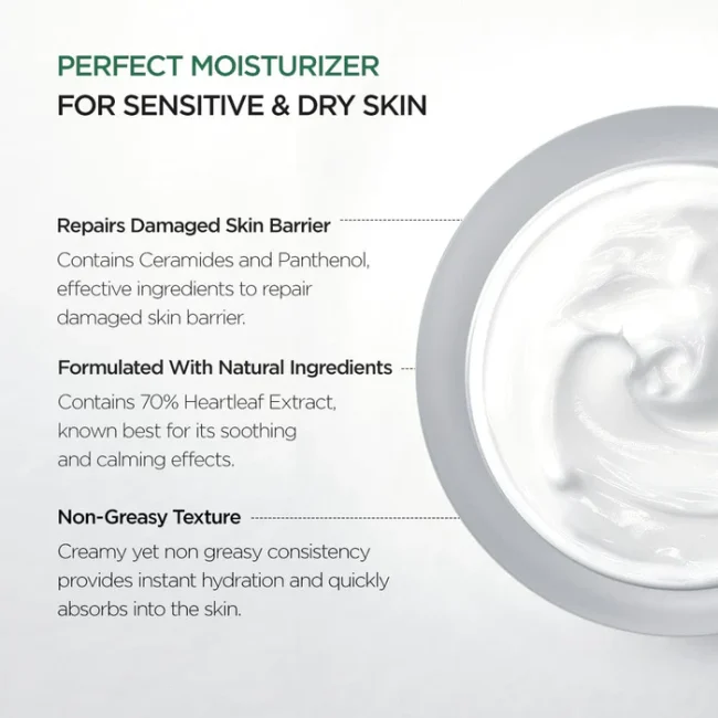 Anua Heratleaf 70 Intense Calming Cream 50ml - 02 Anua Heratleaf 70 Intense Calming Cream 50ml - 02