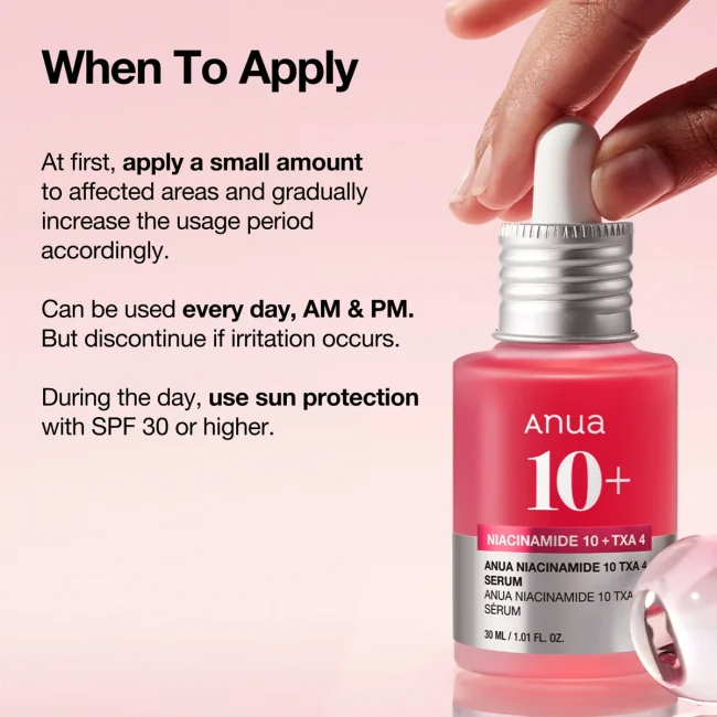 Anua Niacinamide 10% + TXA 4% Serum 30mlAnua Niacinamide 10% + TXA 4% Serum 30ml - 02